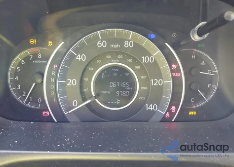 2013 Honda Cr-V Ex-L from USA, damaged, VIN 2HKRM4H76DH643689